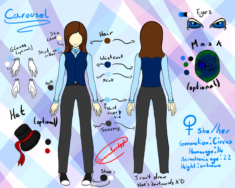 Carousel Reference Sheet by Mechanasium on DeviantArt