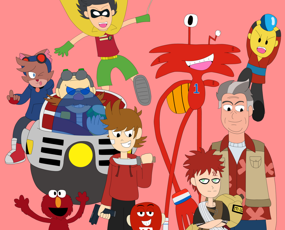 Red Characters Poster by MBYArtist98 on DeviantArt