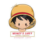 Chibihead Luffy by infinity-myka