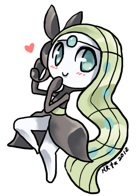 Meloetta forms  Imagenes kawaii, Kawaii