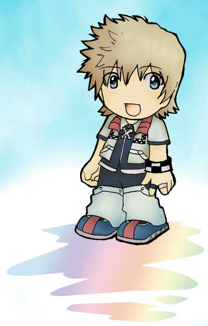 KH2-Chibi Roxas by MikotoAzure on DeviantArt