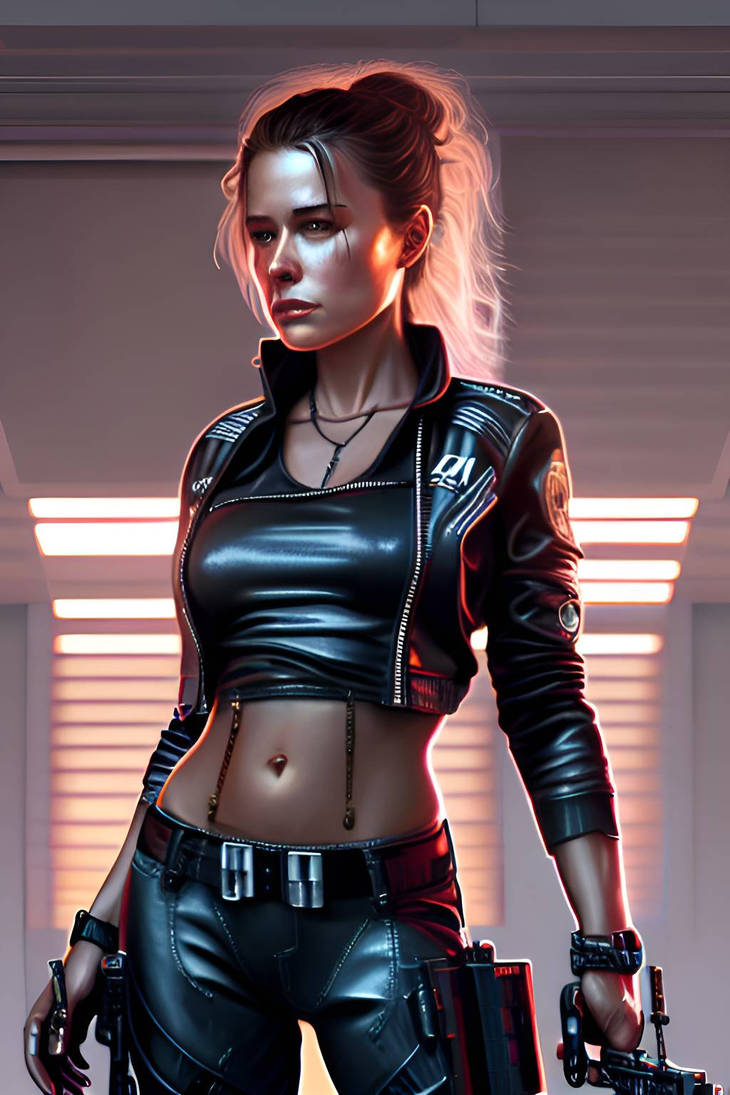 Lady Terminator by ARTATTACKAI on DeviantArt