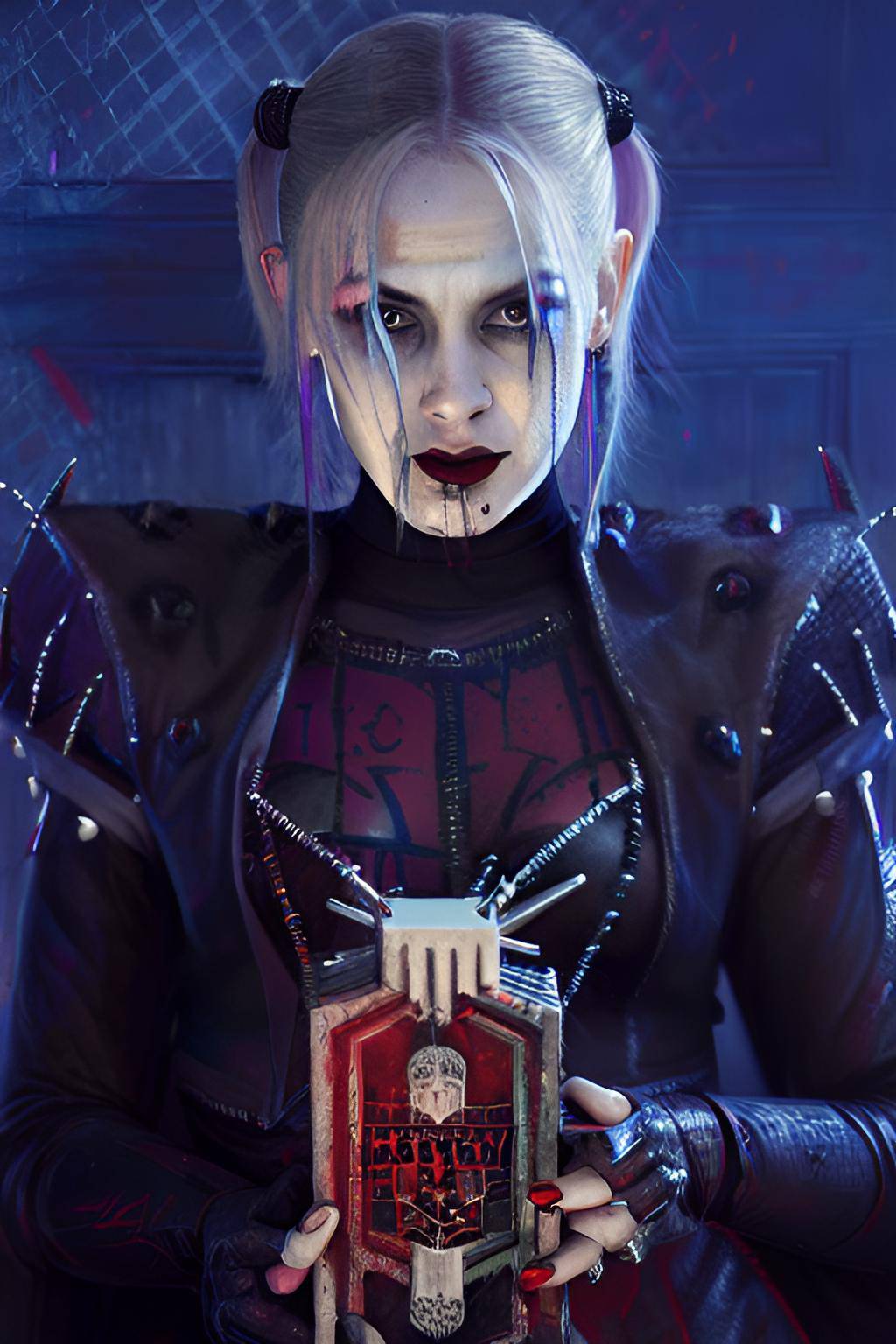 Deviantart Hell Raiser Harley Quinn Hellraiser by ARTATTACKAI on DeviantArt