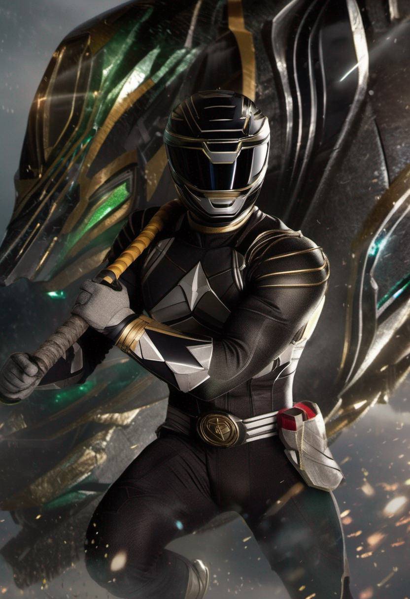 Black Ranger Animal Black Ranger by ARTATTACKAI on DeviantArt