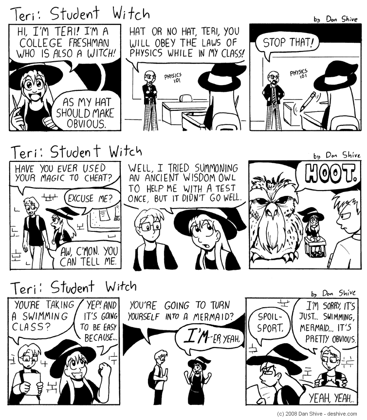 Teri Student Witch by DanShive