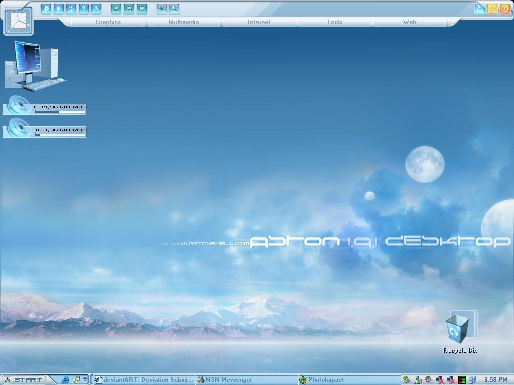 WindowsXP with Aston Shell by FUBaRSTUDIOS on DeviantArt