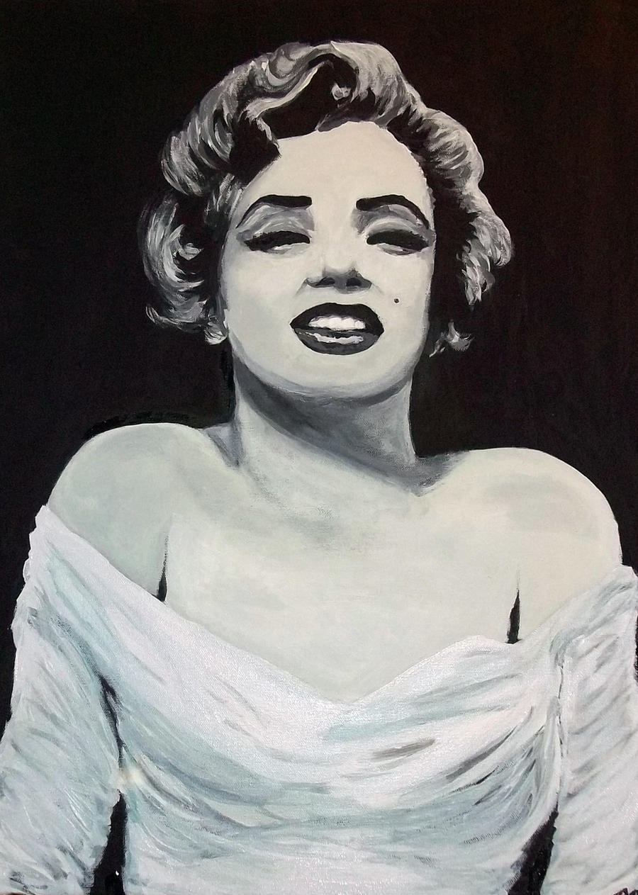 Marilyn Black and White