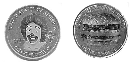 Quarter Pounder Quarter Dollar