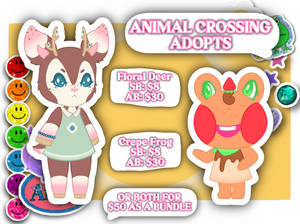 Animal Crossing Villager Adopts! OPEN! 2/2!