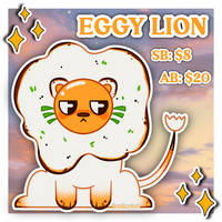 Eggy Lion Adopt Auction!