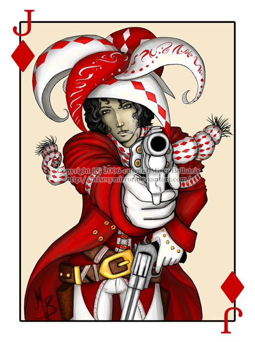 Jack of Diamonds by miserymirror
