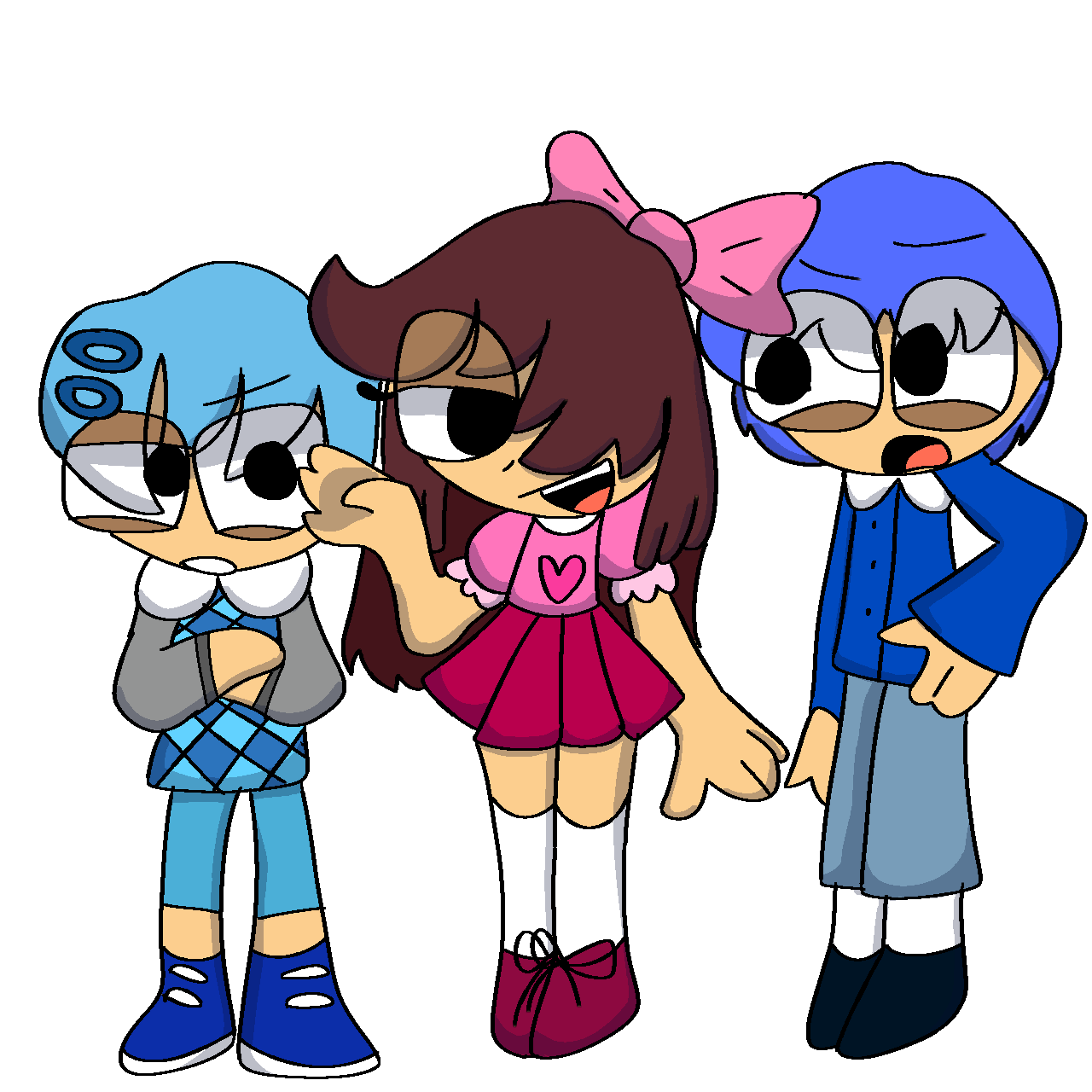 Kidtechlab The 3 people by KidTechLab on DeviantArt