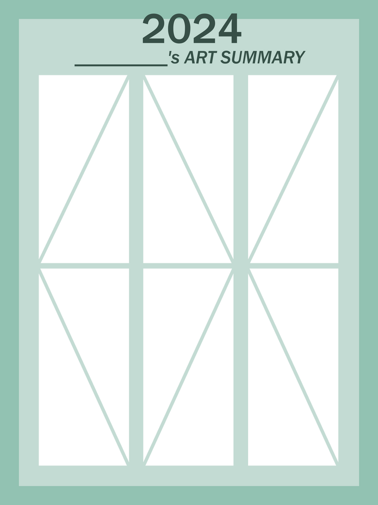2024 ART SUMMARY Template by WolverWM on DeviantArt