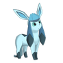 Pixar Glaceon (I tried.. lol)