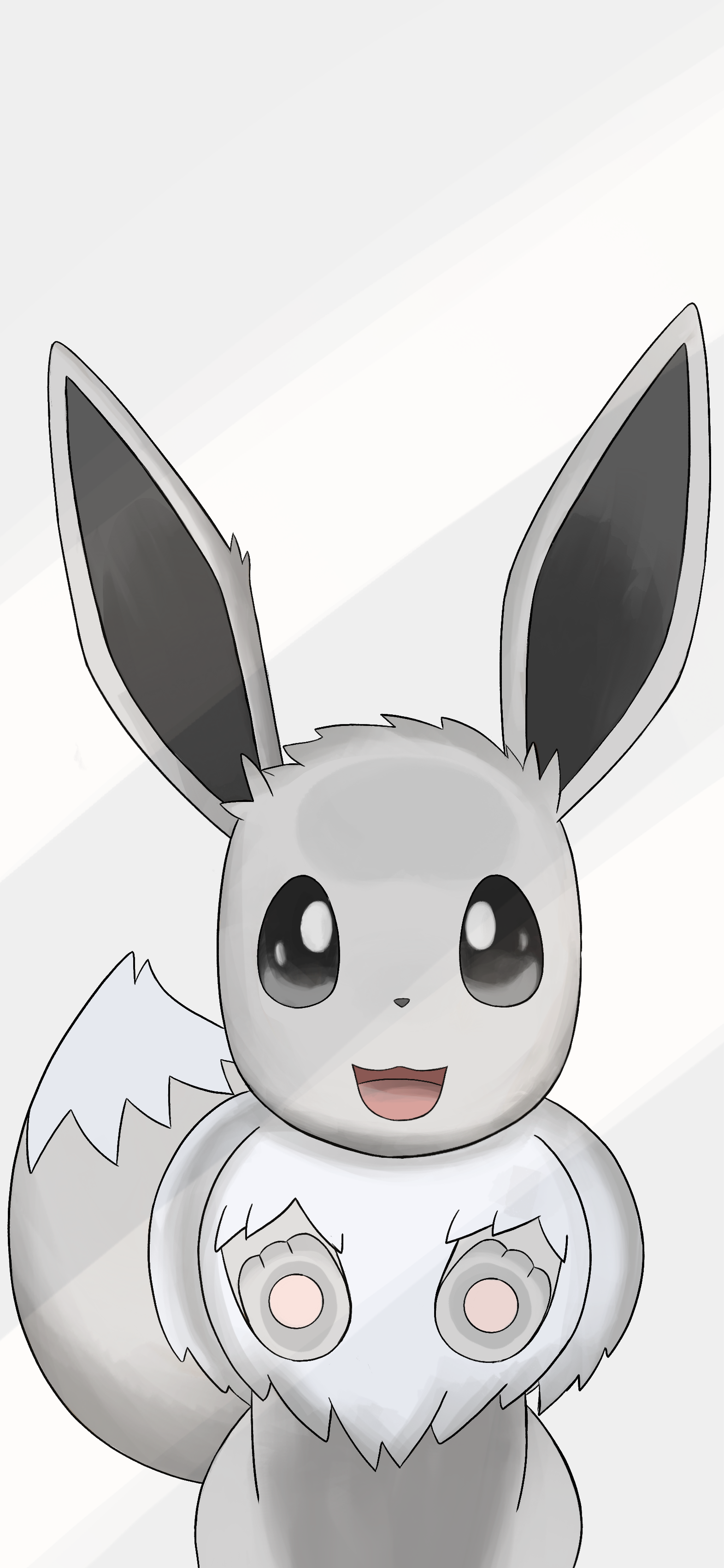 Shiny Eevee (DP Sprite) by Lazoofficial on DeviantArt