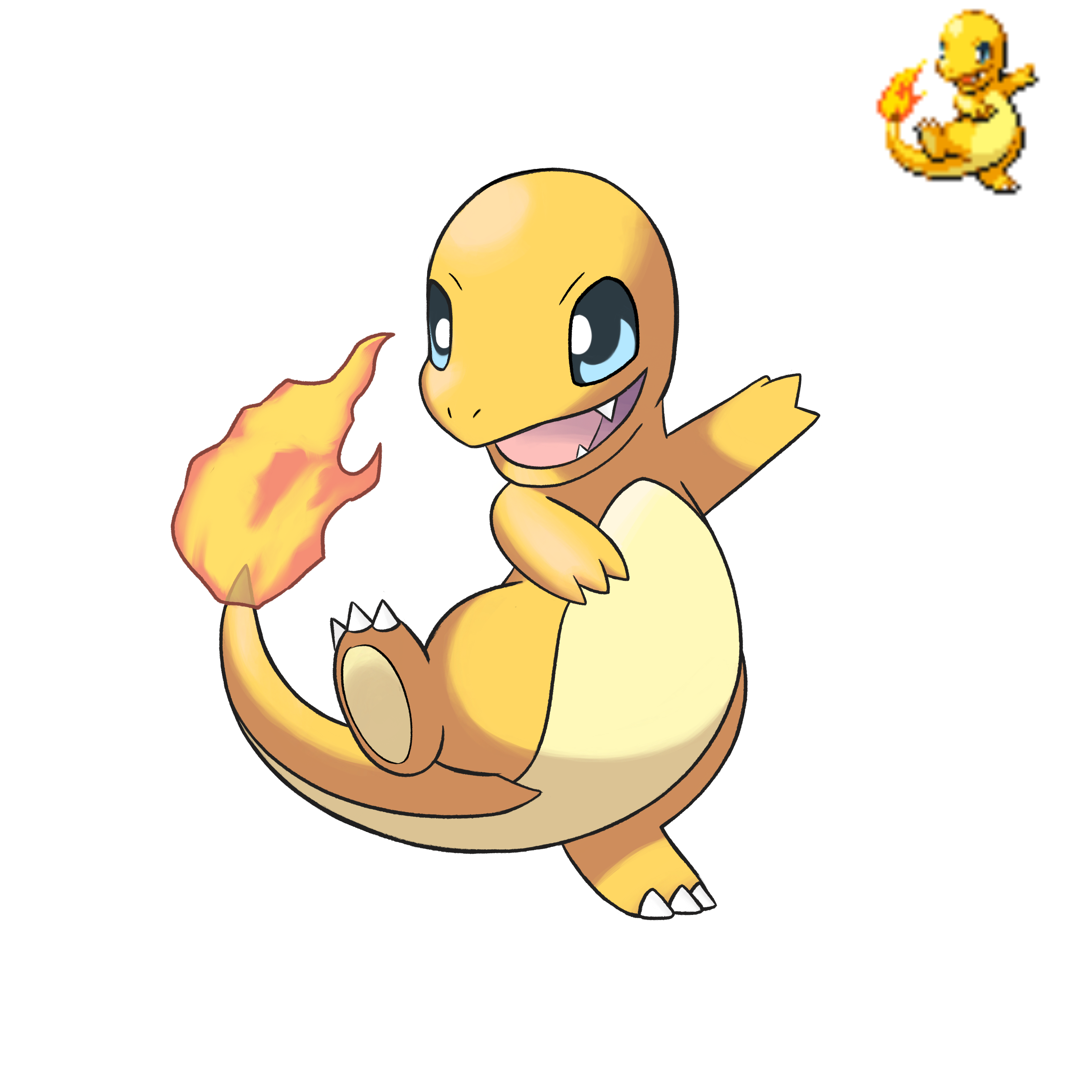 Shiny Charmander Dp Sprite Showcase By Lazoofficial On Deviantart