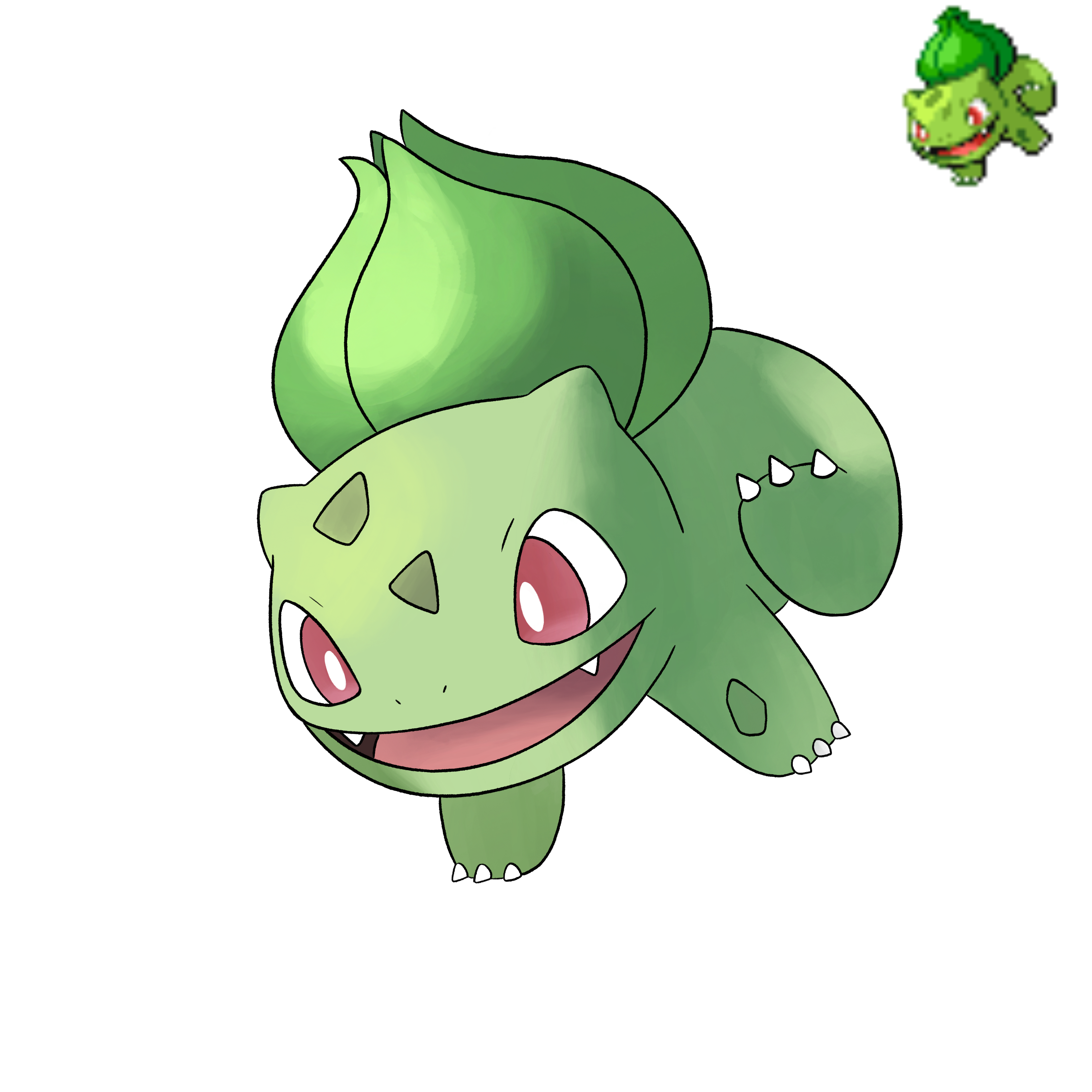 Shiny Bulbasaur (DP Sprite) Showcase by Lazoofficial on DeviantArt