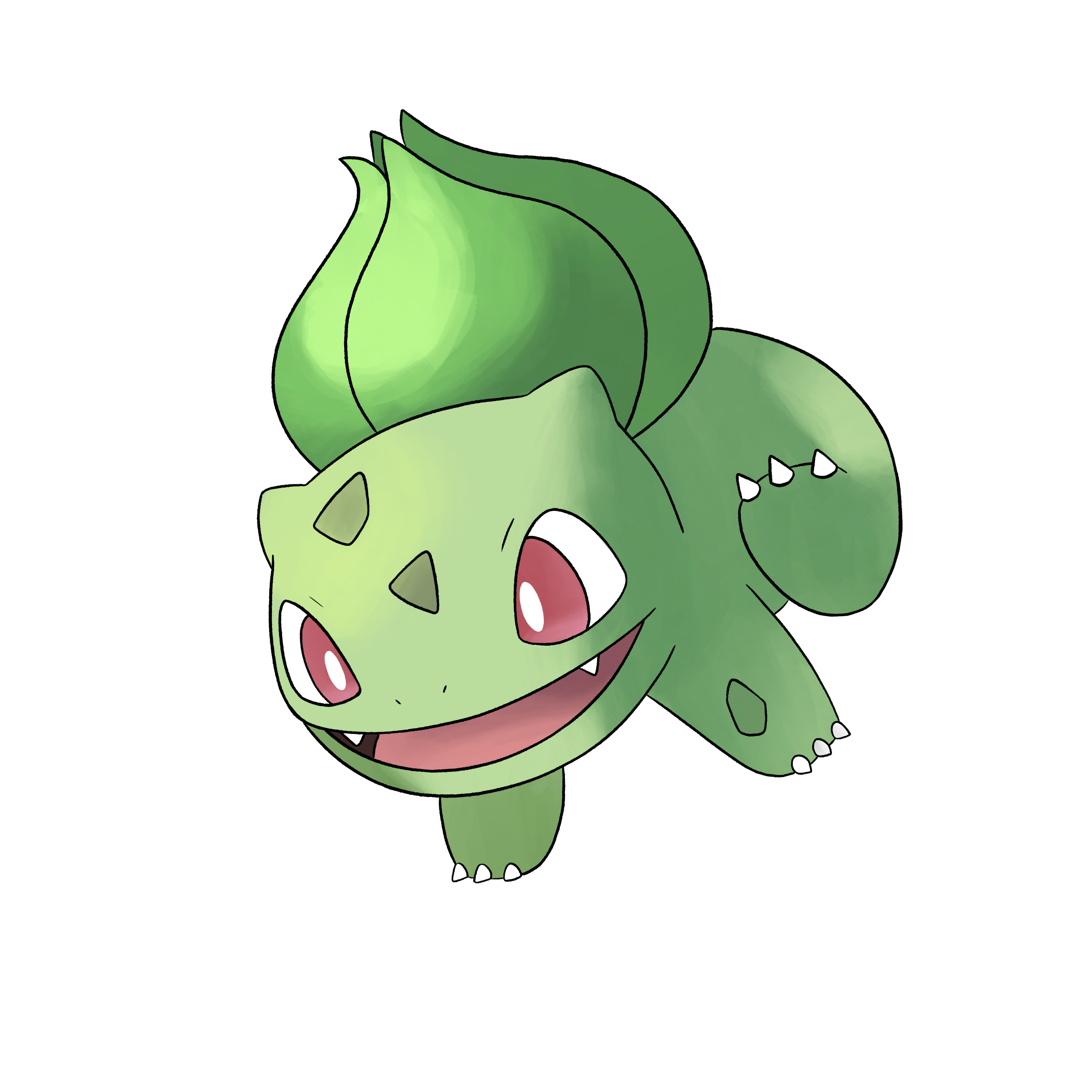 Shiny Bulbasaur by All0412 on DeviantArt