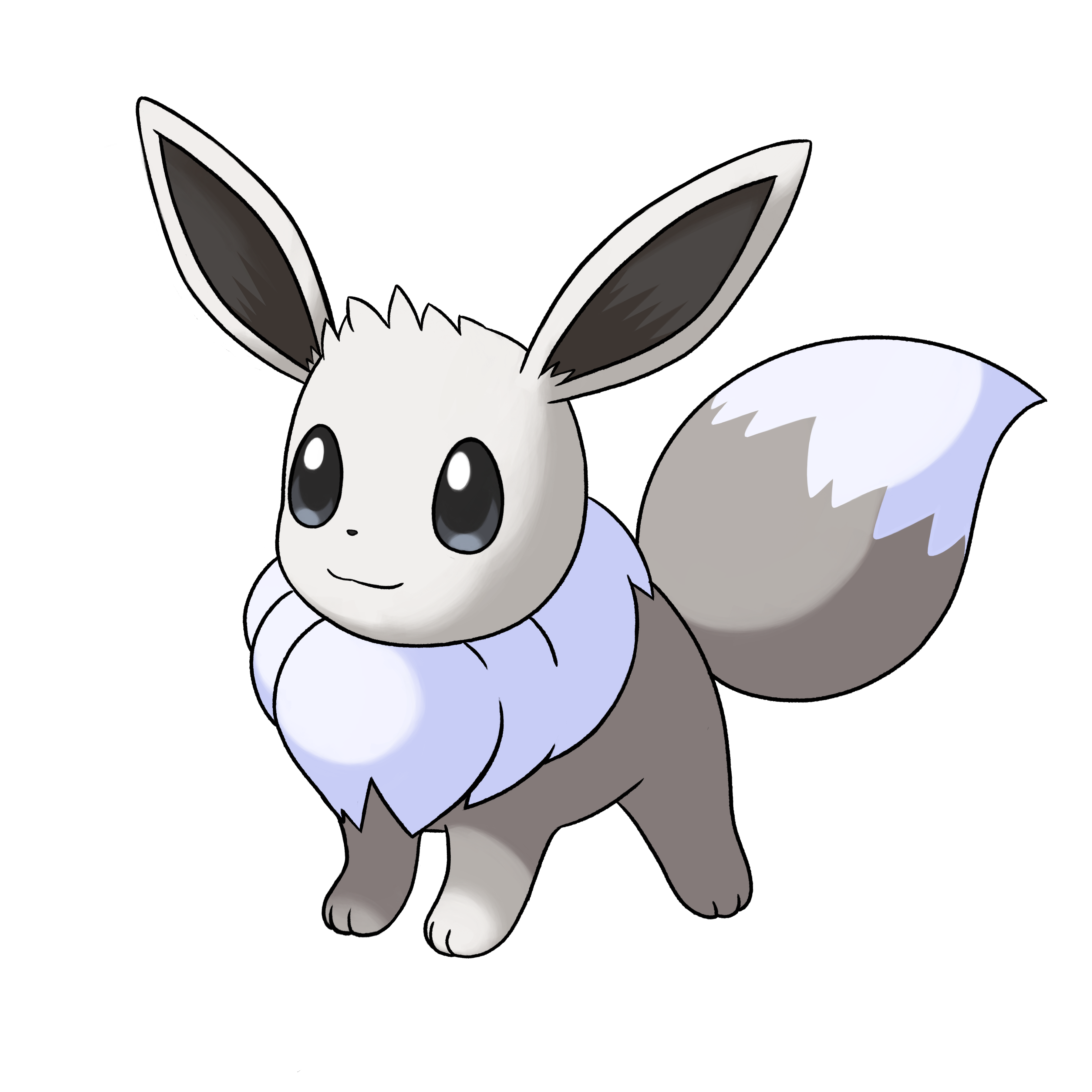 Shiny Eevee (DP Sprite) by Lazoofficial on DeviantArt