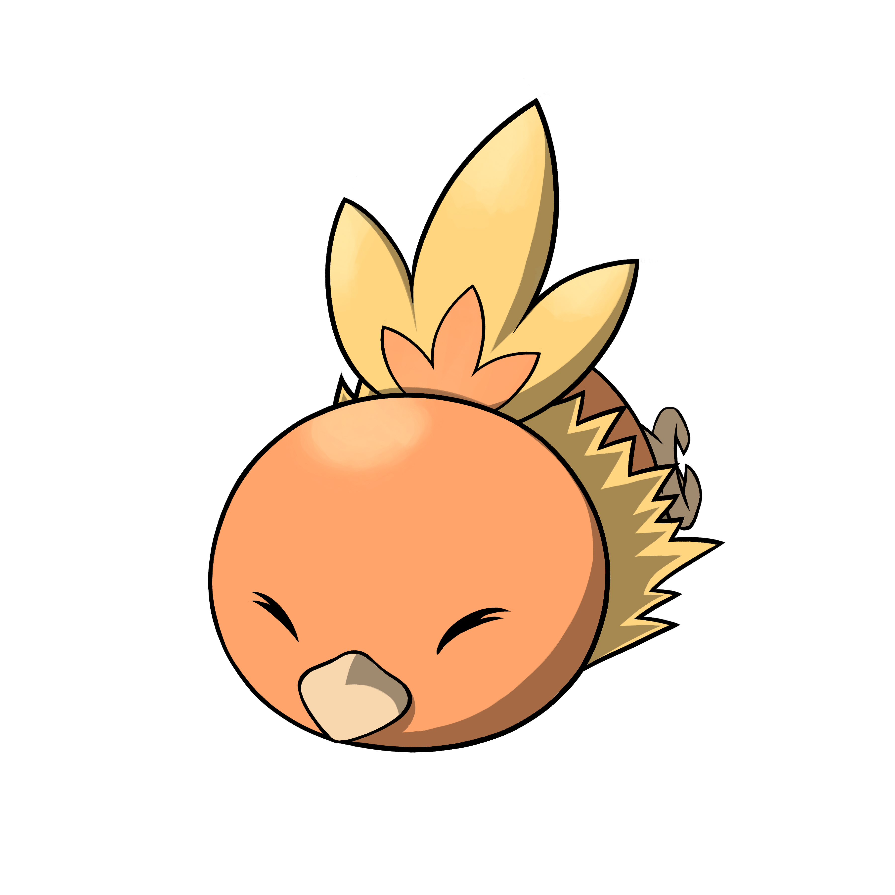 Torchic (Falling) Alternative Shading by Lazoofficial on DeviantArt