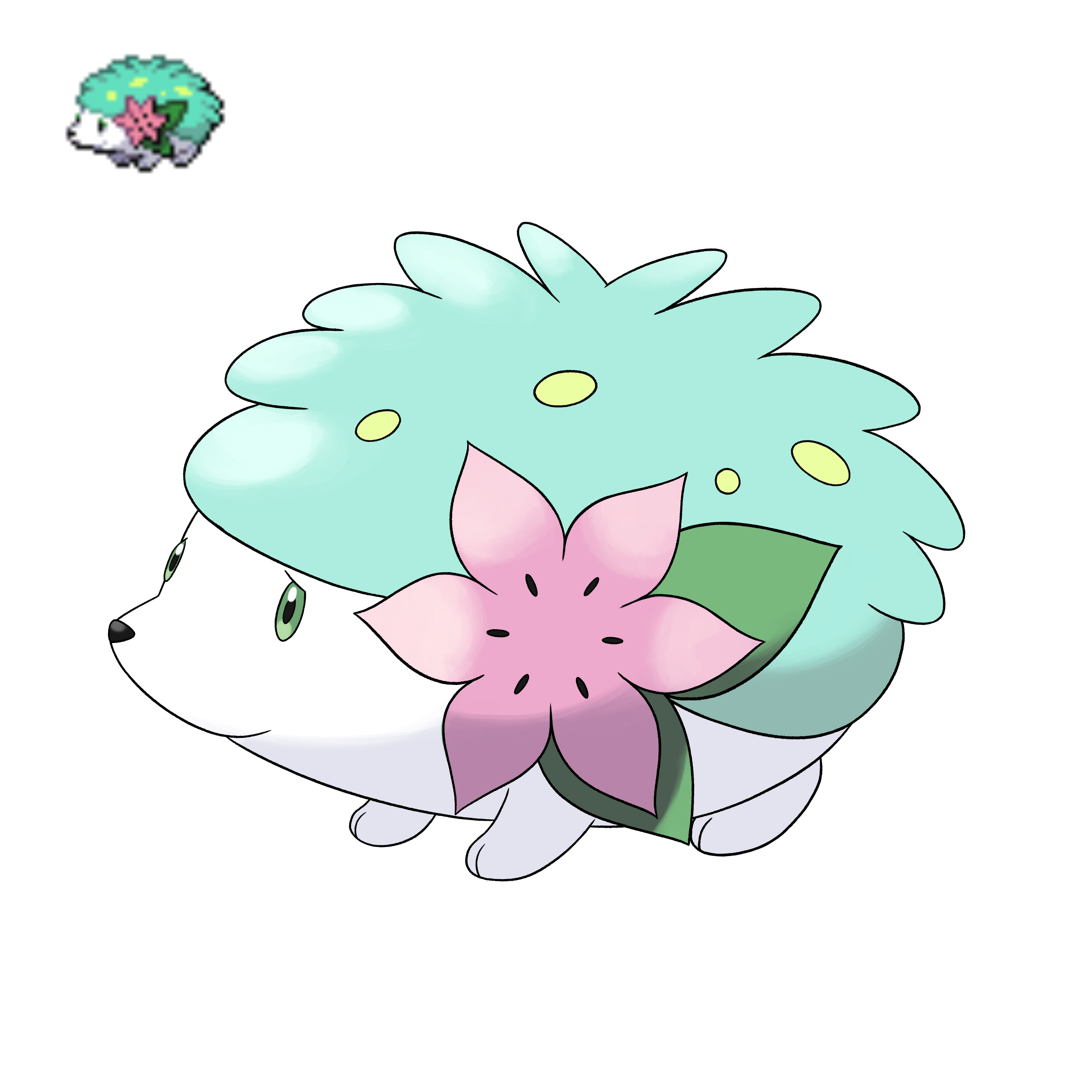 Shiny Shaymin GIFs