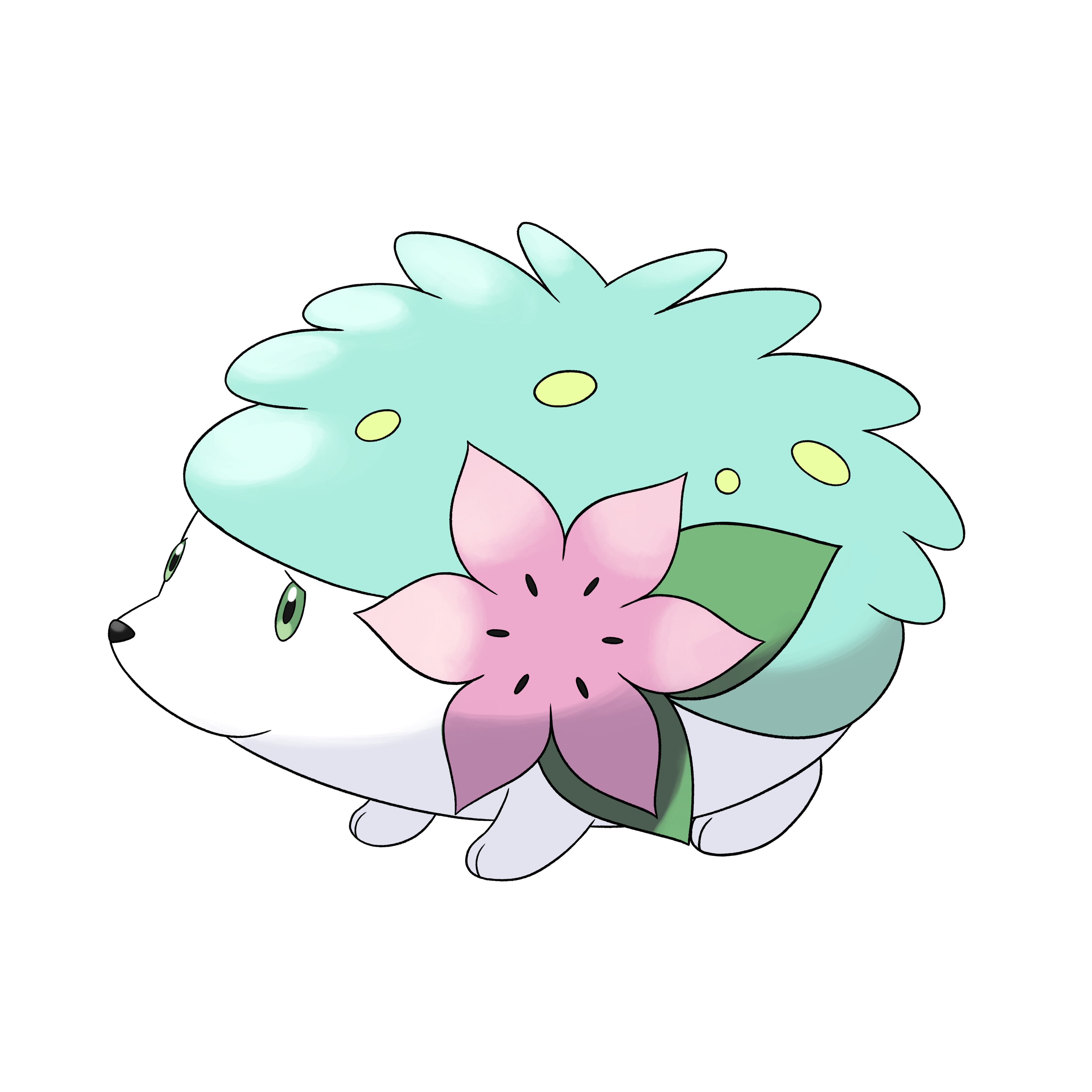 203kib, 827x706, Shiny Shaymin By Silverxale-d38d7h3 - Shiny