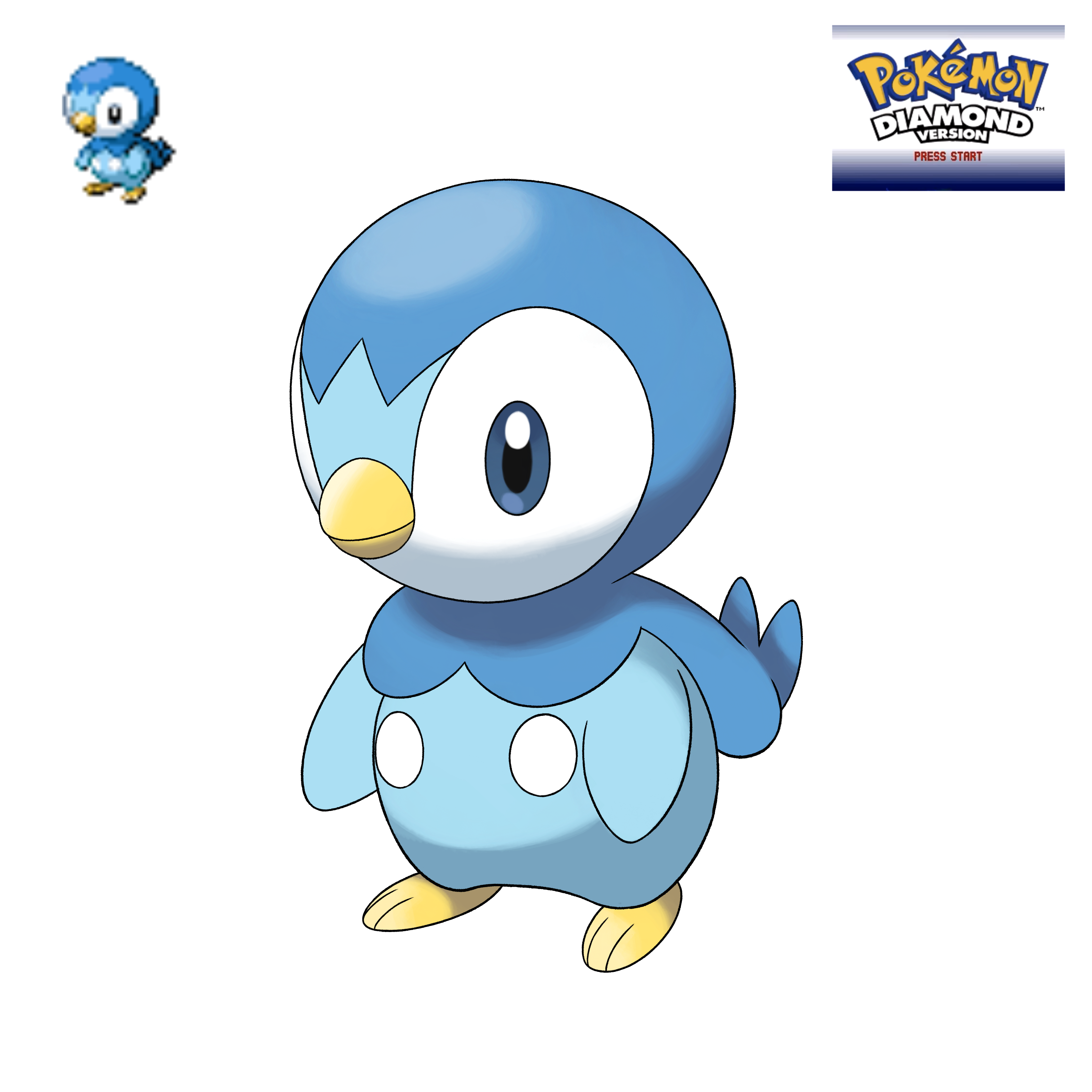 Piplup - #393 -  Pokédex