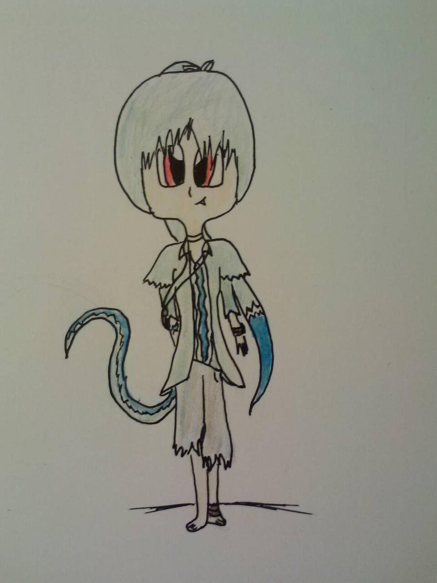 Jurassic World Raptor: Blue in human form. by ICantDrawS2 on DeviantArt