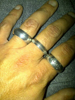 Pewter rings