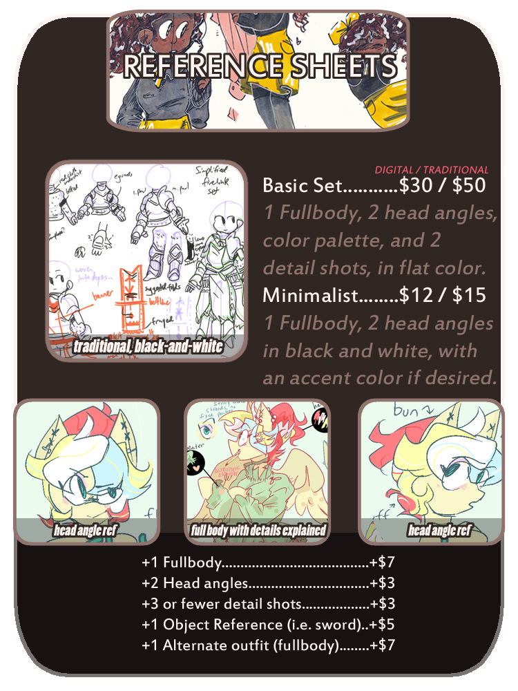 Ref Cover Drawing Ref Sheets by AltruisticArtistry on DeviantArt