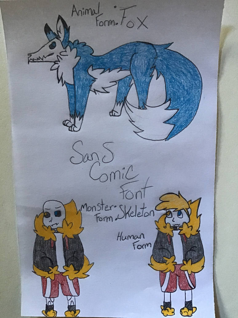 Shiftertale sans by Aceundertalefox on DeviantArt