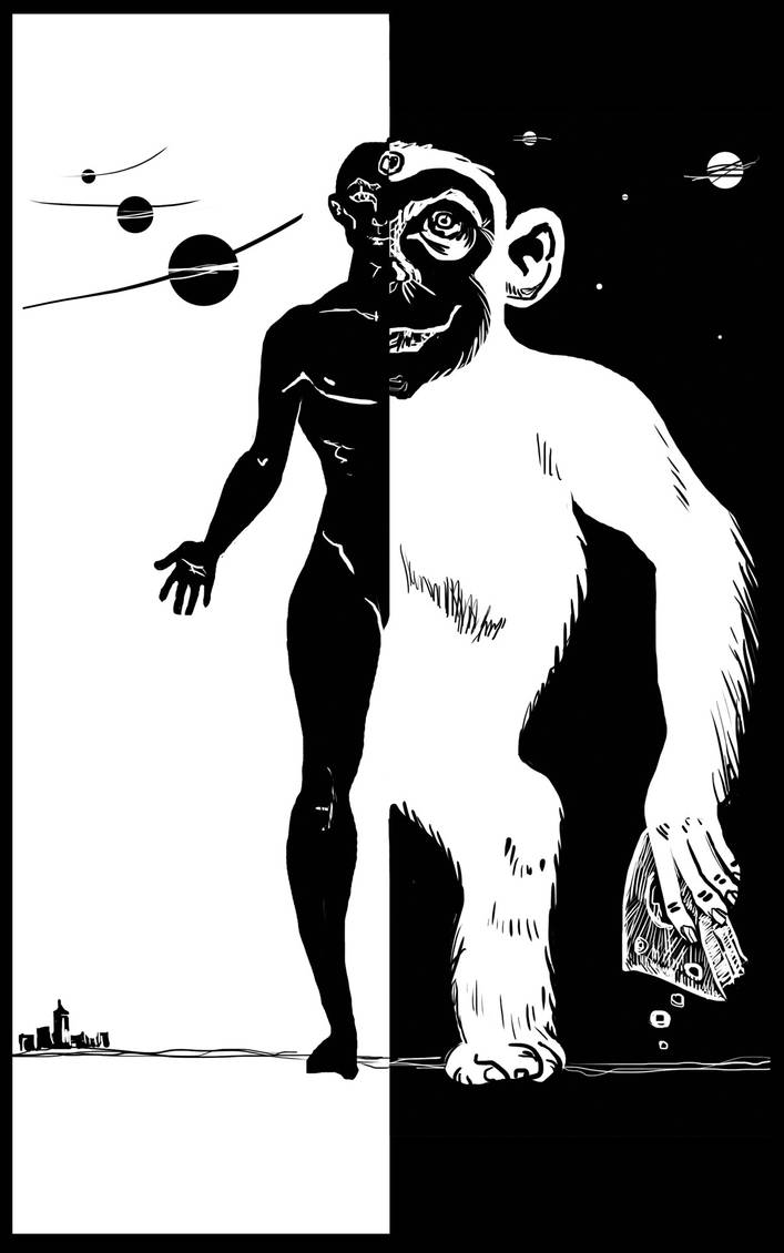 Humanape, Humonkey by MadHatters-Wife on DeviantArt