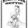 Steampunk Bettie B n W