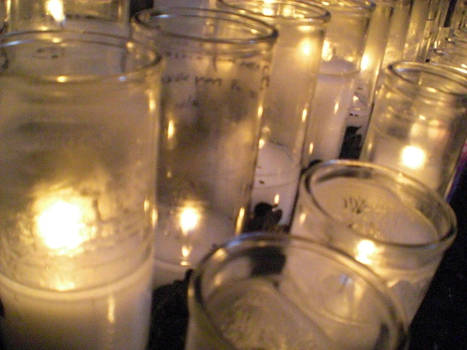 Candles at the Cathedral