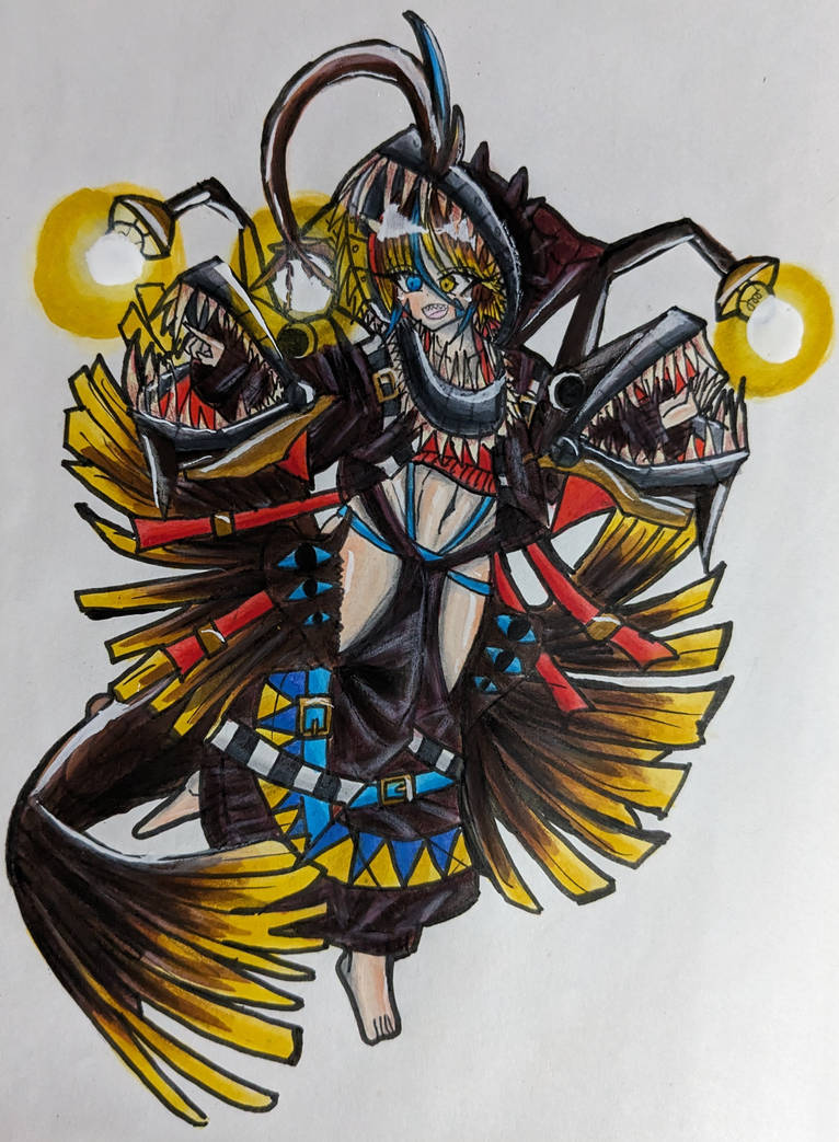 Cod Fish Oc angler fish oc by t0a3t on DeviantArt