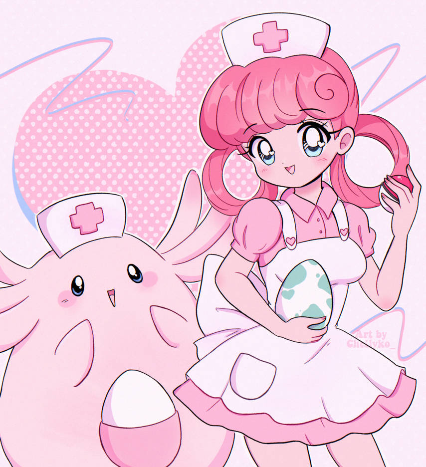 pkmn Classic Nurse Joy By Chellyko On DeviantArt pkmn-classic-nurse-joy-by-chellyko-on-deviantart