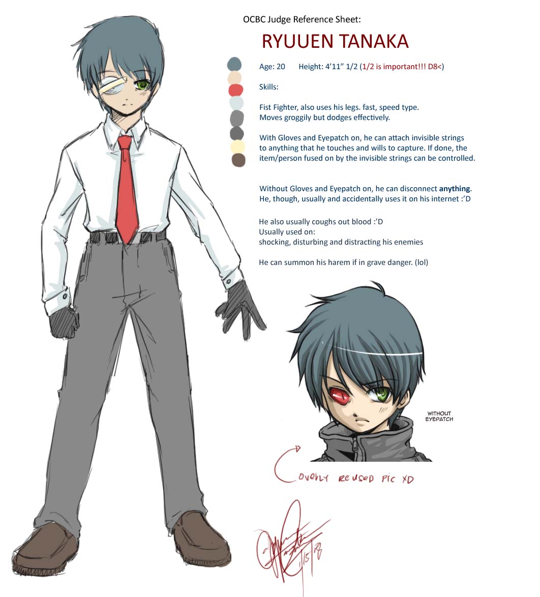 Ryuuen Tanaka OCBC Judge Ref -