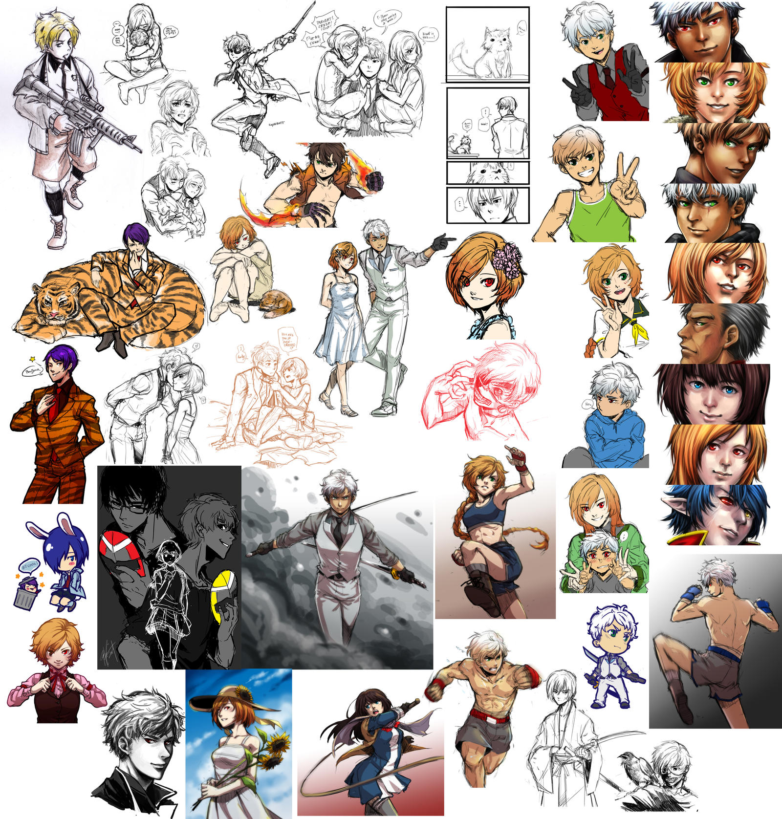 August 2014 doodle dump