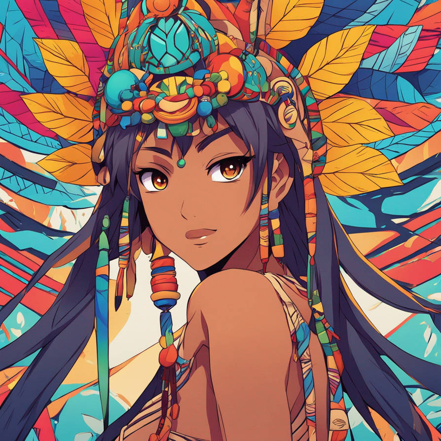 Chel Aztec Anacaona the Aztec girl by Adaminth99 on DeviantArt