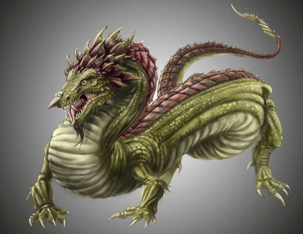 Demure Lizard Lizard Creature by Pyrrhic-Illustration on DeviantArt