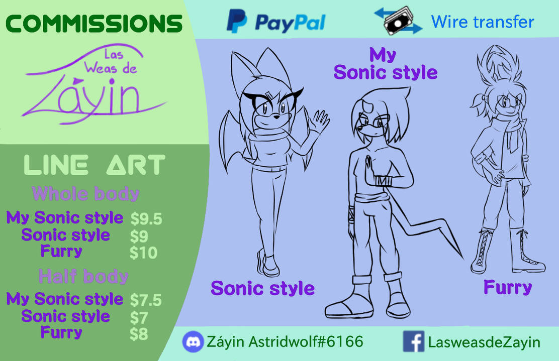 Commission Line Art// Comision en Line art by Zayinwolf on DeviantArt
