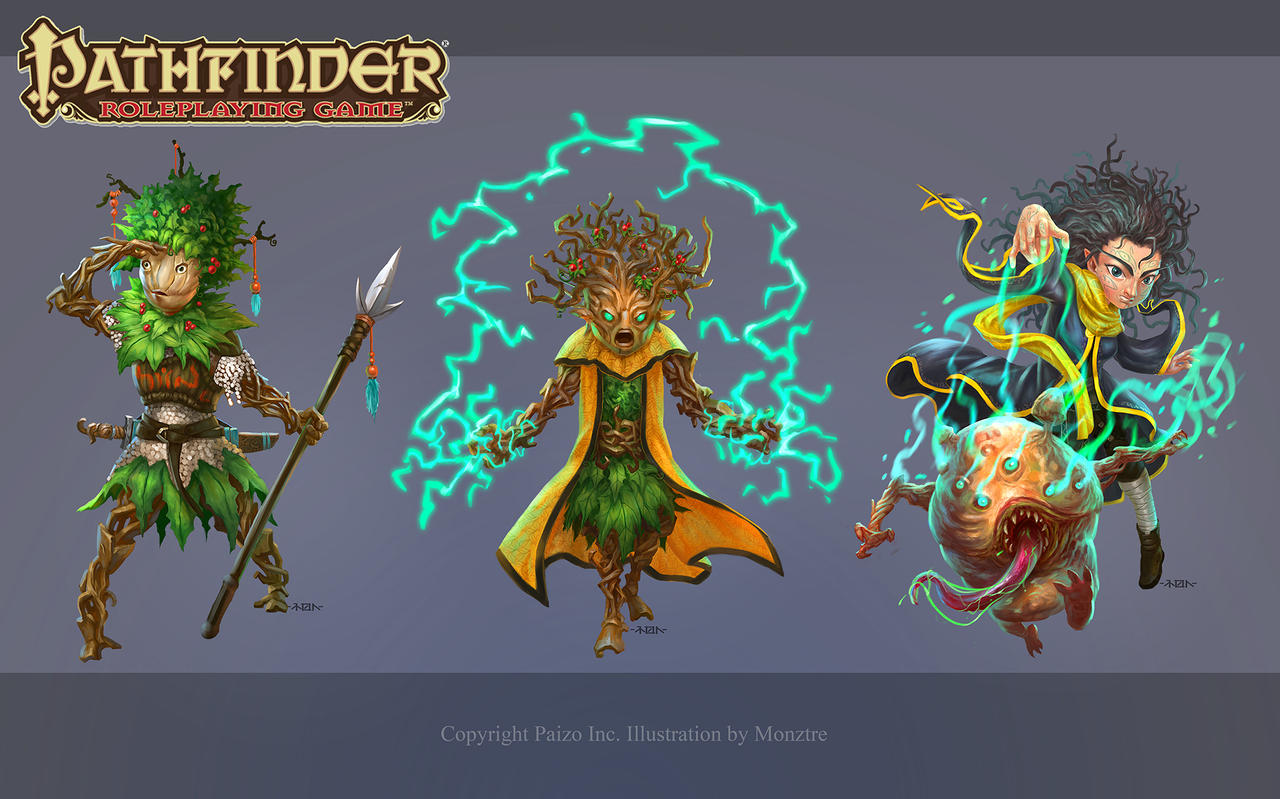 Pathfinder Deviantart Pathfinder RPG Character Designs by monpuasajr on DeviantArt