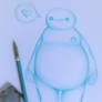 Baymax Sketchy doodle