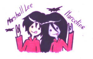 MARSHALL LEE AND MARCELINE