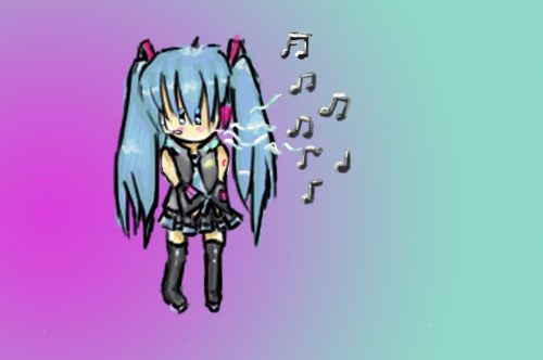 Hatsune Miku Smiley