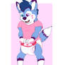 a pink diaper