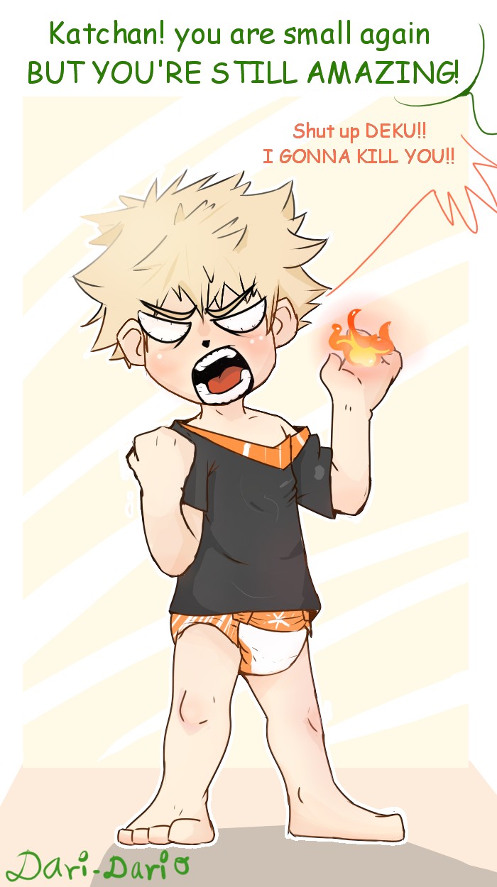 picture Baby Todoroki And Deku And Bakugo kacchan baby by dario chibi artist on