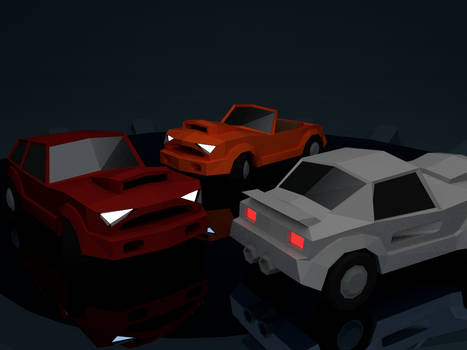 Lowpoly cars