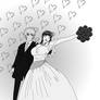 NaruHina - Just Married BW