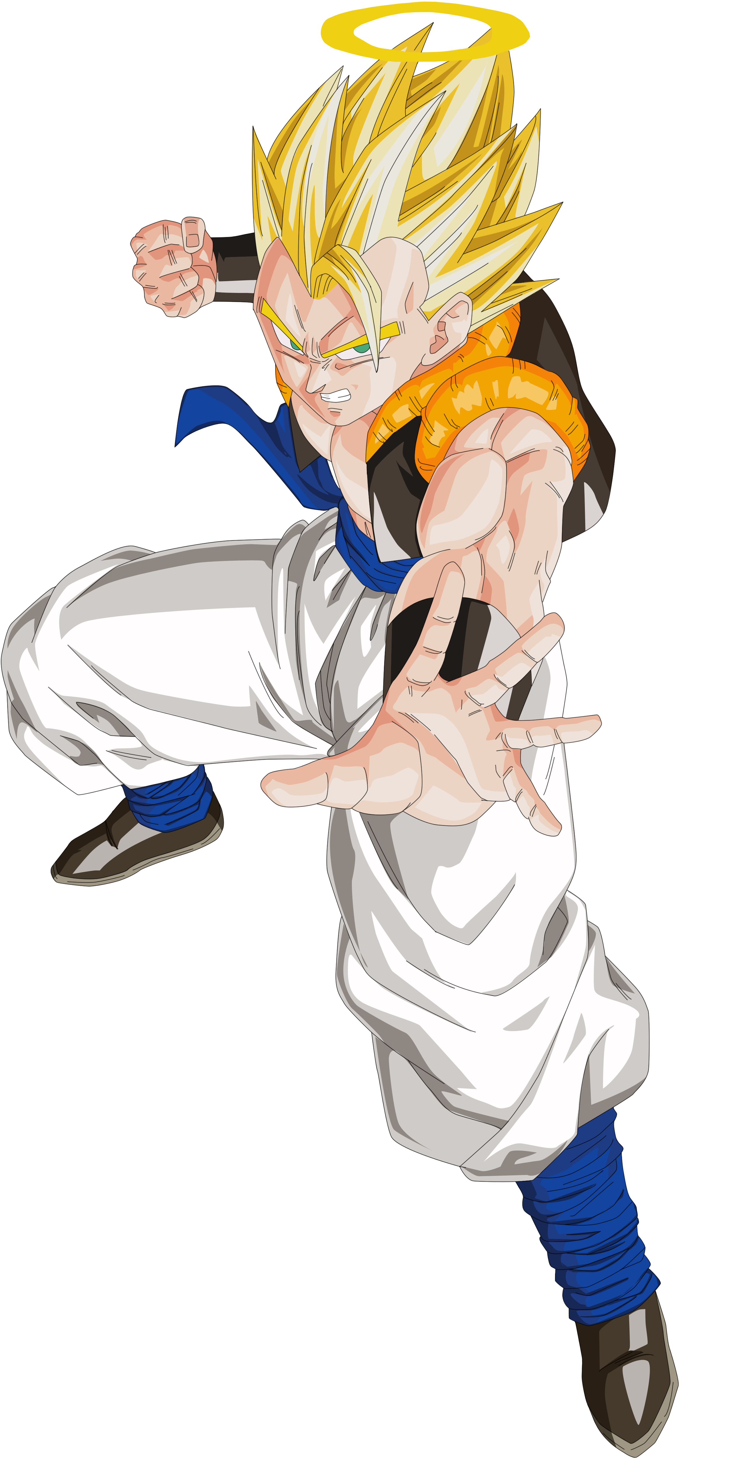 Gogeta Vector Render/Extraction PNG